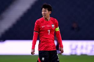 孙兴慜已为韩国队正赛打进56球，距离车范根的进球纪录只差2球